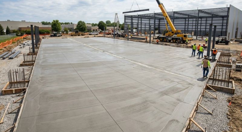 Commercial Slab Installation in Jupiter, FL