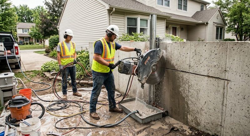 Concrete Wall Sawing in Corpus Christi, TX